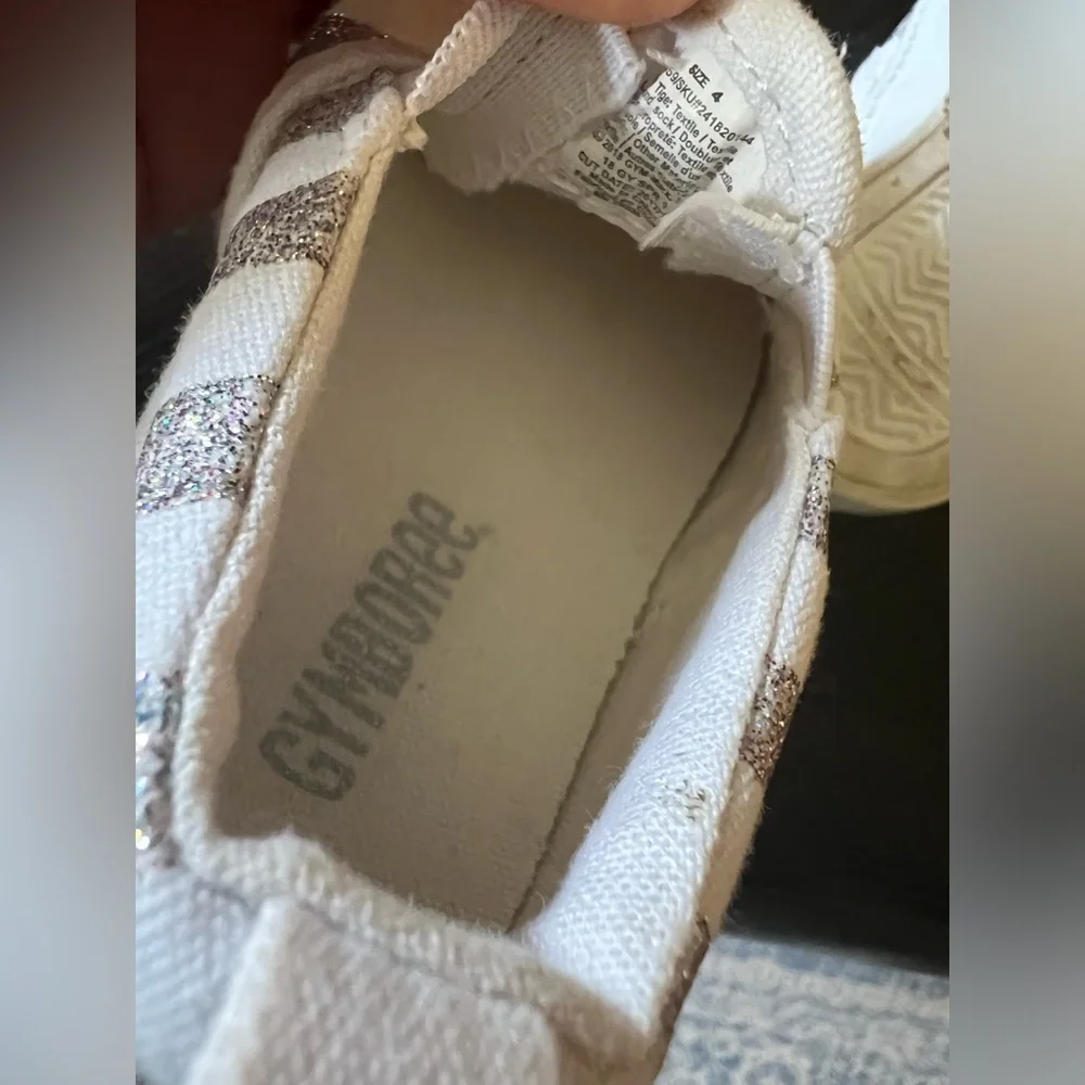 Gymboree glitter striped slip on shoes - Picture 3 of 3